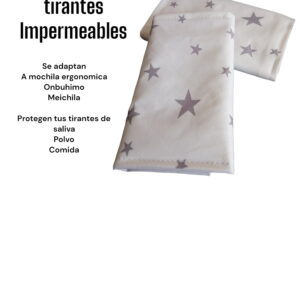 protectores de tirantes estampados