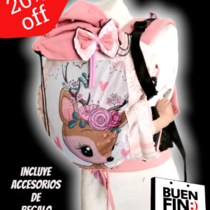 mochila ergonomíca evolutiva