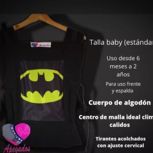 mochila ergonomíca panel fijo baby